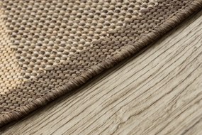 Koberec SIZAL FLOORLUX 20195 coffee / mais kruh