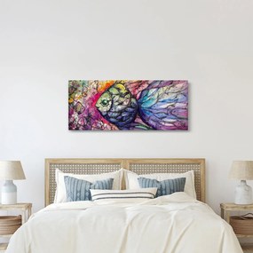 Obraz - Farebná rybička (120x50 cm)