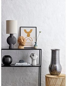 Hnedo-béžová stolová lampa Sergio - Bloomingville