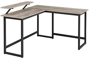 Rohový kancelársky stôl VASAGLE LWD056B02