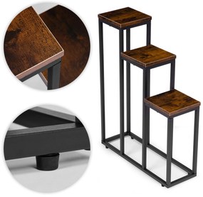 ModernHome Stojan na kvety - 3 police, ModernHome