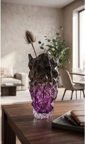 KRIŠTÁĽOVÁ VÁZA PRESTIGE AMETHYST GRADIENT 300MM