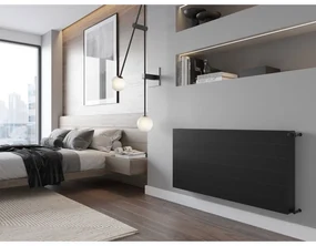 Mexen, Panelový radiátor Mexen Line CL22 600 x 1500 mm, bočné pripojenie, 2374 W, čierny - W422L-060-150-70
