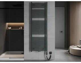 Mexen Ares, elektrické vykurovacie teleso 1800 x 600 mm, 900 W, antracitová, W102-1800-600-2900-66