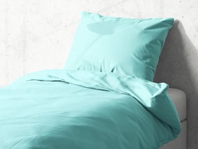 Detské bavlnené posteľné obliečky do postieľky Moni MOD-510 Ľadová modrá Do postieľky 100x135 a 40x60 cm