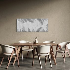 Obraz - Listy (120x50 cm)