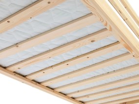 Wilsondo Poschodová posteľ s prístelkou Petra 5 - prírodná Rozmer: 180x80