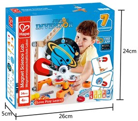 Vedecké laboratórium - 7 experimentov s magnetmi, 34 ks