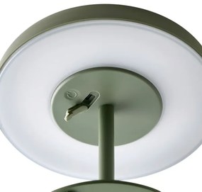 Nordlux - LED solárna lampa ELMER LED/2W/3,7V IP44 zelená