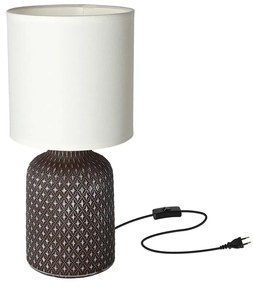 Stolná lampa INER 1xE14/40W/230V hnedá