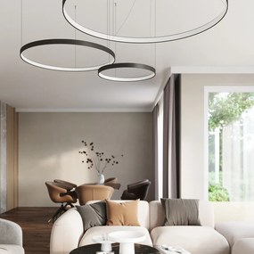 Závesné LED svietidlo Rio 78, 1x LED 50w, 3000k, b