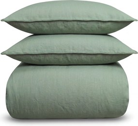 Dormeo posteľná bielizeň Linen zelená