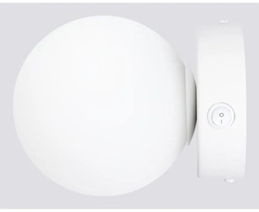 Biele nástenné svietidlo Blaze – Sollux