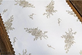 Dekorstudio Luxusný Veľkonočný behúň na stôl - zlatý WZ3