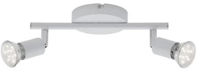 Briloner 2767-026 - LED Bodové svietidlo 2xGU10/6W/230V biela