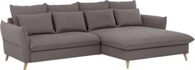 XXXLutz ROHOVÁ SEDAČKA, textil, svetlohnedá MID.YOU - Sedačky - 000694006701