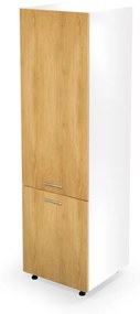 VENTO DL-60/214 high cargo cabinet, color: white / honey oak