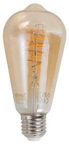 Inteligentná stmievateľná LED žiarovka E27 ST64 Jantárová 4,9 W 320 lm 2500 K