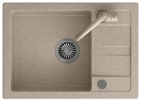 Drez Go-Smart béžový 62x44x17.5 + batéria + sifón