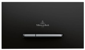 Villeroy & Boch ViConnect - Ovládacie tlačidlo k WC 300S, čierna matná 922169AN