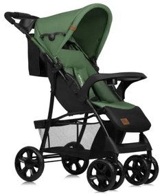 Lionelo - Športový kočík EMMA PLUS zelená/čierna