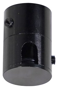 Závesné svietidlo čierne 2-žiarovkové - Cava