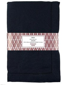 Obrus SAGA čierna 160x220 easy care
