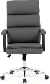Kancelárska stolička KA-D8104 GREY Farba: Sivá