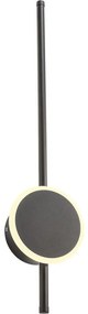 Redo 01-2701 - LED Nástenné svietidlo DIAZ LED/18W/230V CRI 90 čierna