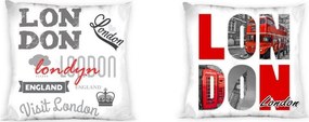 Obliečka na vankúš CITY Londýn - 40x40 cm
