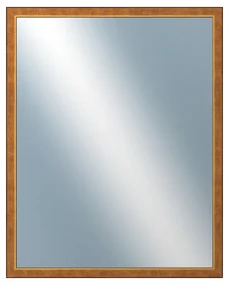 DANTIK - Zrkadlo v rámu, rozmer s rámom 40x50 cm z lišty GRAFIC bronz vysoká (2676)