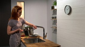 Hansgrohe Metris New, drezová batéria, Select, 1jet, chrómová, HAN-14883000