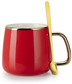 Čajový/kávový set Noah Red Gold
