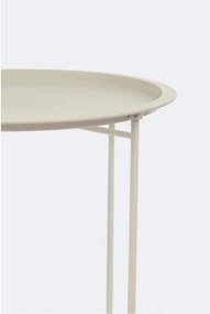 Oceľový okrúhly záhradný stolík ø 46 cm Austin – Bizzotto