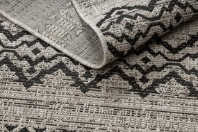 Koberec šnúrkový SIZAL FLOORLUX 20510 strieborný / čierny