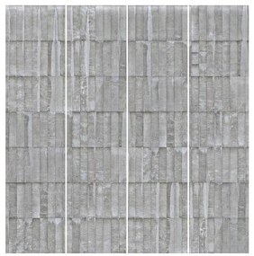 MANUFACTURER -  Súprava posuvnej záclony - Reciklovaný papier - 4 panely