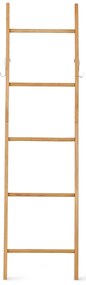 Rebrík na oblečenie z dubového dreva