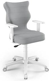 Kancelárska stolička PETIT 5 | biela podnož Velvet 3