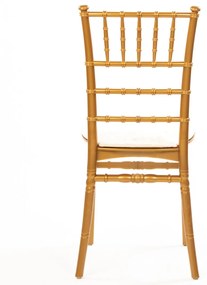 CHIAVARI PLASTIC GOLD PLASTOVÁ SVADOBNÁ STOLIČKA gold