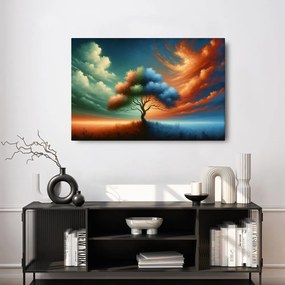 Obraz strom života vo farebnom víre