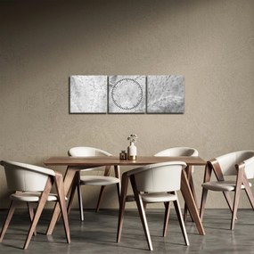 Obraz - Pampas grass N⁰1 (s hodinami) (90x30 cm)