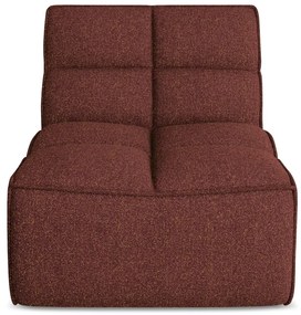 Vínovočervený modul pohovky Kalai – Makamii