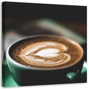 Obraz na plátně, Šálek kávy - 60x60 cm
