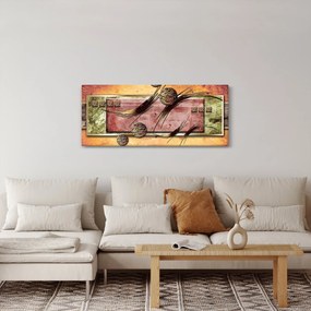 Abstraktný obraz (120x50 cm)