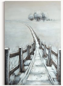 RUČNE MAĽOVANÝ OBRAZ 653 80X120 CM