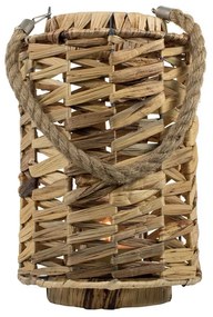 Pletená závesná lampáš Paz 29cm - 19 * 19 * 29cm
