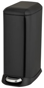 Matne čierny pedálový oceľový odpadkový kôš 20 l Design – Wenko