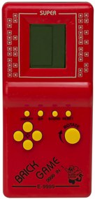 KIK Elektronická hra Tetris 9999in1 red