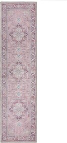 Behúň Hebden Windsor Pink, 60x230, ružová, obývacia izba, Flair Rugs