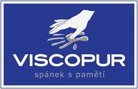 VISCOPUR Anatomický vankúš VISCOPUR® COOL GEL s gélovou vrstvou - 40x60 cm | akce 1+1 (2ks)